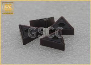 China Processing Steel Carbide Tool Inserts / PVD Coating CNC Insert Tooling factory