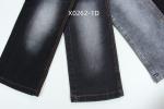 9.6 Oz Black High Stretch Satin Woven Denim Fabric For Jeans