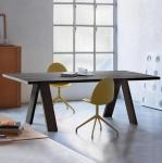Wooden Pine Wood Table Set for Modern Executive Office Dining in Luxury Sturdy