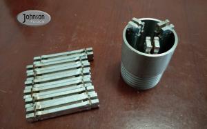 China Brazed Holder Welding Magnets Diamond Segments For Diamond Core Bit Segments Retipping factory