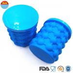 Large Outdoor Standing Capacity Dual-chamber Silicone Ice Trays Molds Genie