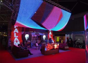 China Energy Saving Curve LED Display SMD Flex LED Video Wall 12mm Pixle Pitch factory