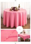 Dobby Pattern Restaurant Table Cloth For Banquet Conference
