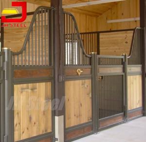 China Hot Dipped Galvanized Horse Stall Panels Steel Frame Permanent Standard factory