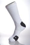Cotton Anti Blister Running Socks , Yellow Winter Running Socks For Adult