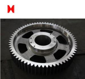 China Forging Alloy Steel Helical Gears Wheel Pinion Gear For Ball Mill factory