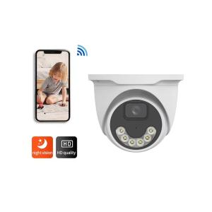 China Dual Light Night Vision IP CCTV Cam Home Network Camera De Seguridad 4Mp Indoor Security Dome Camera factory