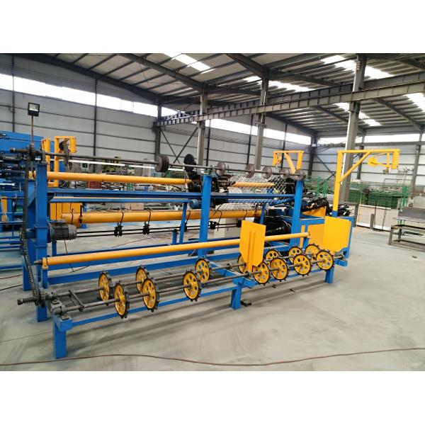 Fully Automatic Chain Link Fence Making Machine For Playground Fence