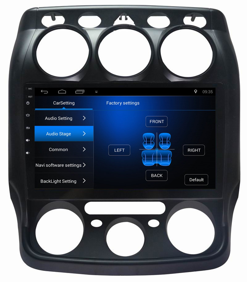 Ouchuangbo autoaudio gps navi touch screen android 8.1 for Wuling HongGuang support USB SWC AUX wifi 4*45 Watts
