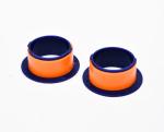 Blue Color 3 Inches Wrapping Film Handle Stretch Moisture Proof
