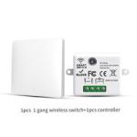 Wall Light Self Powered Wireless Switch Outdoor Waterproof Push Button Switch