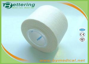 China 5cm non elastic Cotton Athletic Sports Tape Trainers Strapping Cotton Sports Bandage kinesiology Tapes Joints Protector factory