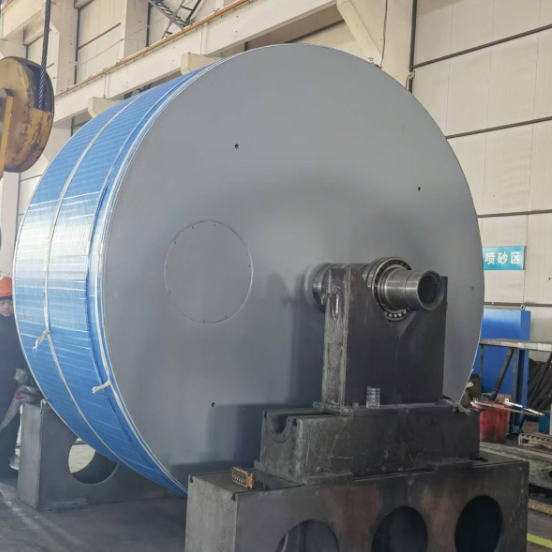 China BOPP BOPET Chill Roller 3000mm Diameter Casting Roller Double Shell factory