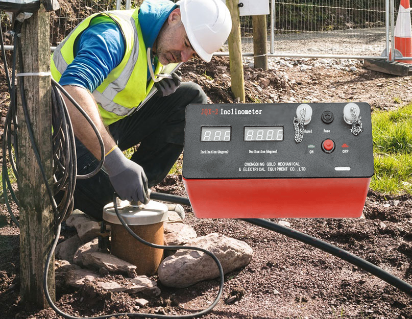 China Digital Azimuth Inclinometer Deep Drill Survey Equipment Geological Inclinometer Probe factory