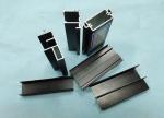 6063 T5 Aluminium Sliding Door Profiles Powder Coating Black