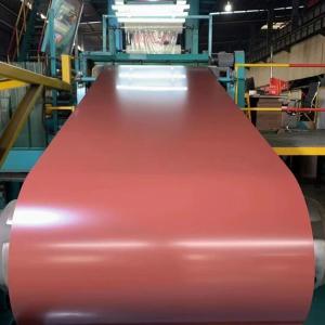China 0.12-6.0mm Ppgl Steel Coil Corrosion Resistant Zinc Coated And Paint factory