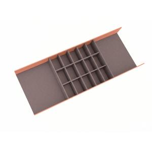 Custom Wardrobe Jewelry Drawer Organizer Tray Inserts Modular Design 460x155x50mm
