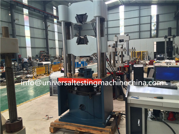 China 1000KN/100T servo hydraulic computerized universal testing machine factory