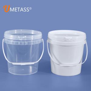 China Food Grade PP Raw Materials Customized Plastic Bucket Elevator for Clear 3L Bucket factory