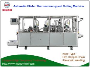 China automatic blister pack thermal forming and cutting / trimming machine factory