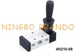 China 4H210-08 Airtac Type Manual Hand Lever Air Valve 5/2 Way factory