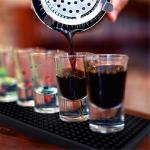 BM-002 Disposable Rubber Bar Mats, Bar Serving Puddle Mat Restaurant Kitchen