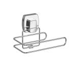 Bathroom Organizer Wall Mounted Suction Cup Iron Wire Rack and Stainless Steel
