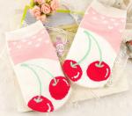 Animal Pattern Girl Cartoon Sock