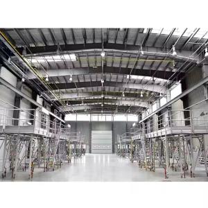 Prefab Long Life Span Steel Structure Building Metal Frame Workshop Modular