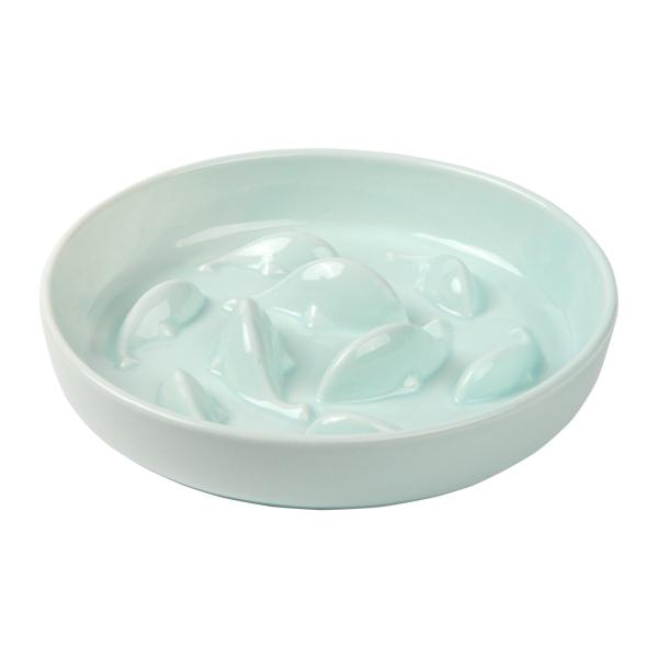 Pet Ceramic Cat Bowl Slow Food Bowl Anti-Choking Anti-Spill Anti-Knock Dog Slow