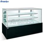 Upright 50HZ Cake Display Refrigerator Multiscene Wear Resistant