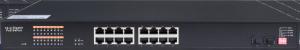 China 16 Port Managed PoE Switch Indoor Outdoor Waterproof Industrial Grade factory