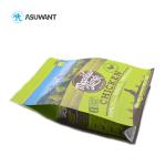 Pet Food Plastic Zipper Flat Bottom Bag For Dog Cat Chicken Bird Rabbit Food