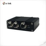EN50155 Industrial 1-port 10 / 100 / 1000 PoE Injector with 30W output, M12