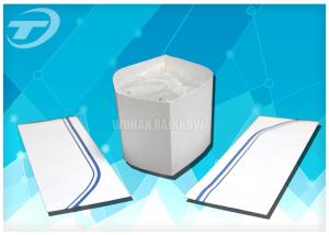 China Adjustable Paper Forage Hat Disposable Surgical Caps White Color 8.5 X 27cm factory