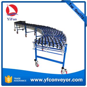 China 24'' Self Tracking Gravity Plastic Skate Wheel Conveyor factory