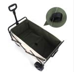 Camping Outdoor Wagon Cart Custom Logo Collapsible Folding Garden Cart