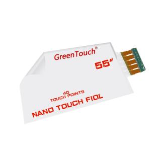 China 55 Inch Interactive Touch Foil Rear Projection Film Clear 16 To 9 Ratio factory