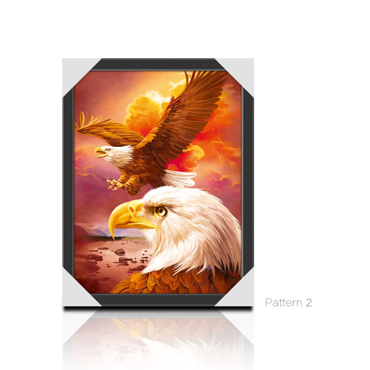 American Indiana Design 3D Lenticular Printing Customized Size SGS