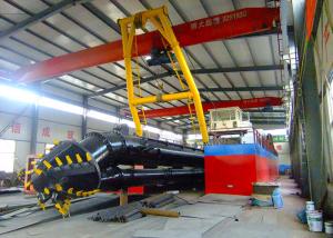 China Powerful Cutting Head Hydraulic System Sand Dredger Machine factory