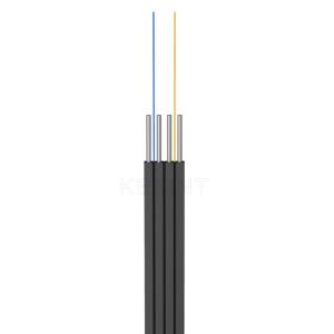 China KEXINT FTTH Fiber Optical Drop Cable GJSPXH Symmetrical Parallel Butterfly Cable factory