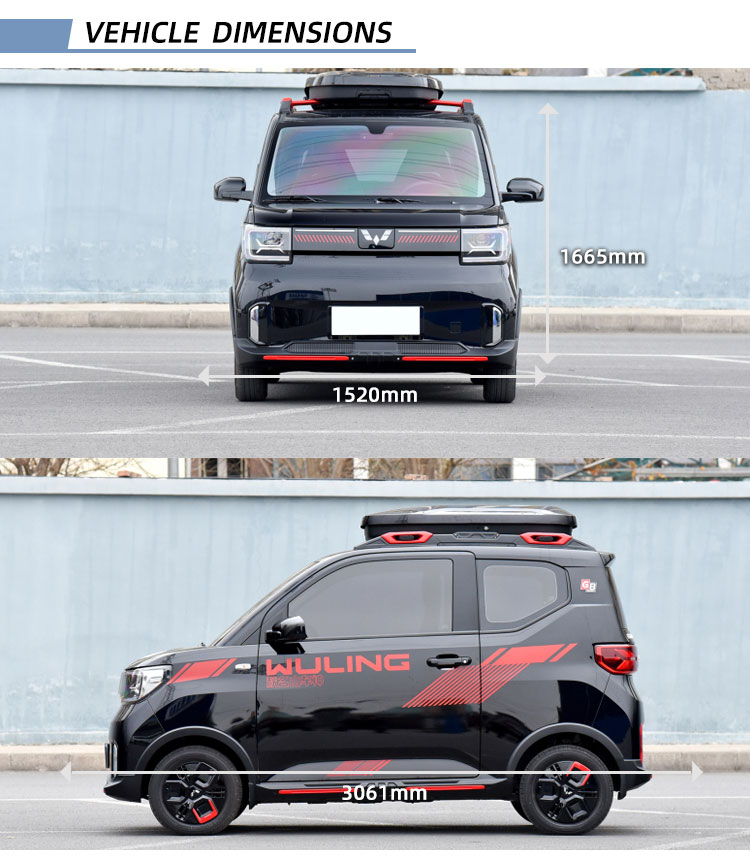 HOT China Medium and large 5-door 7-seat SUV China-made new energy vehicle Wuling EV MINI used car