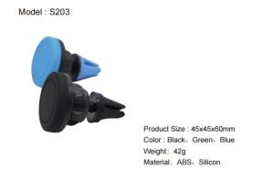 China Strong Magnet Holder Cell Phone Car Mount , Phone Holder For Car Air Vent factory