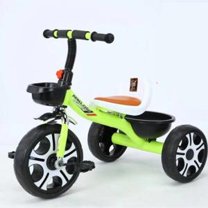 China Baby Tricycle for Children 2-5 Years Old 3 Wheels Soft Leather Seat Large Mickey Wheel factory