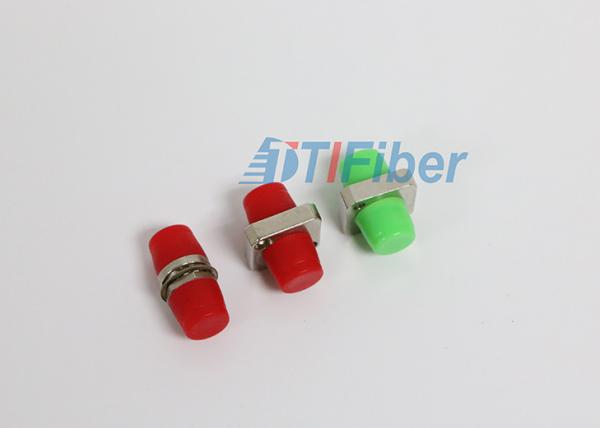 FC / PC Square Type Fiber Optic Adapter , Multimode Fiber Coupler For Ftth