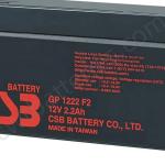 CSB GP Valve Regulated Lead Acid Battery Replacement 12v 2.2Ah GP1222 UPS
