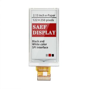 China 3 Colors 2.13 Inch E Ink Electronic Paper Display EPD Panel REACH Compliant factory