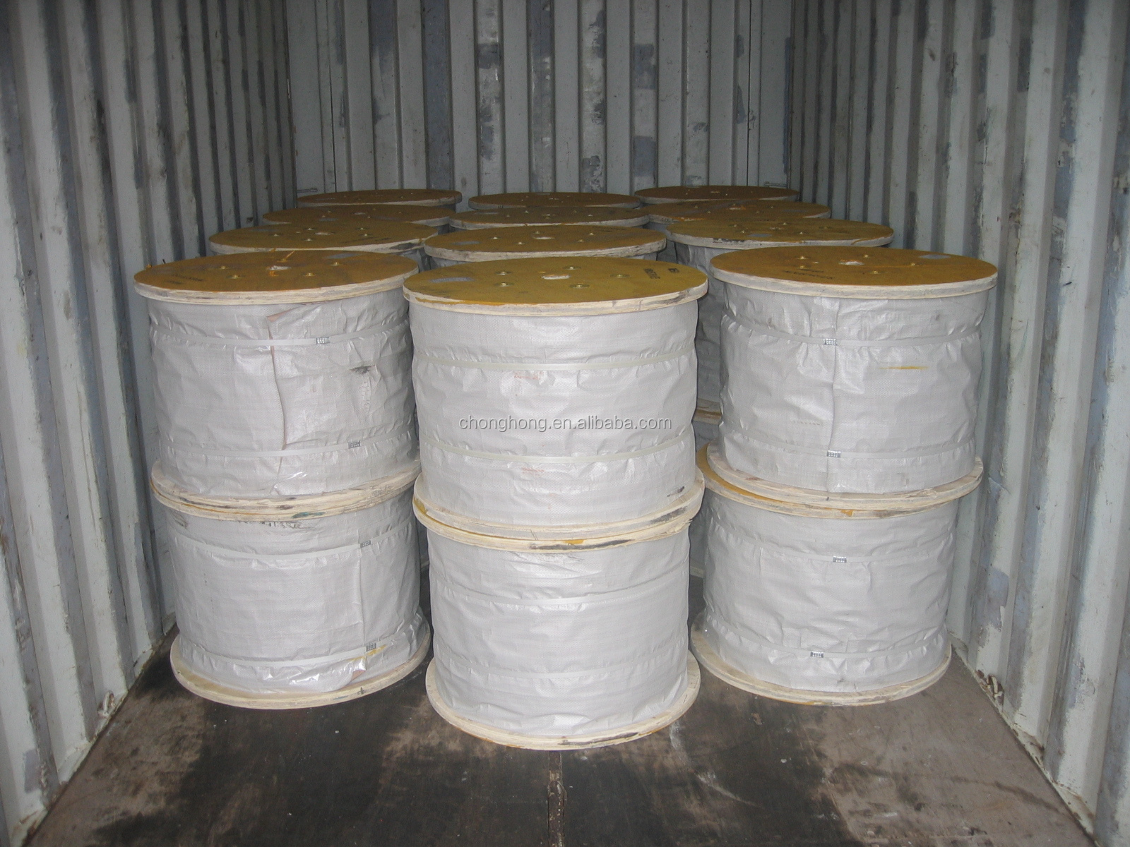 6*36 Steel Wire Rope 13mm Electro Galvanized Steel Cable Tolerance ±1% C Content % 0.08 for Heavy-Duty Material Handling