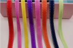 Sturdy Saddle Stitch Grosgrain Ribbon Bright Color With Good Color Fastness