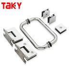 Long Life Square 90 Degree Stainless Steel Polishing Soft Close Shower Screen